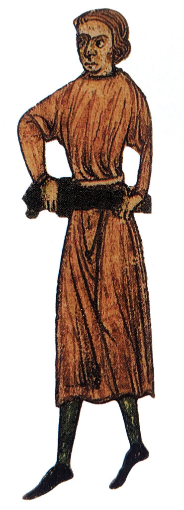A near contemporary image of
‘Strongbow’, Richard de Clare, Earl of Pembroke, the Norman lord who led the attempted conquest of Ireland in the late 12th century.