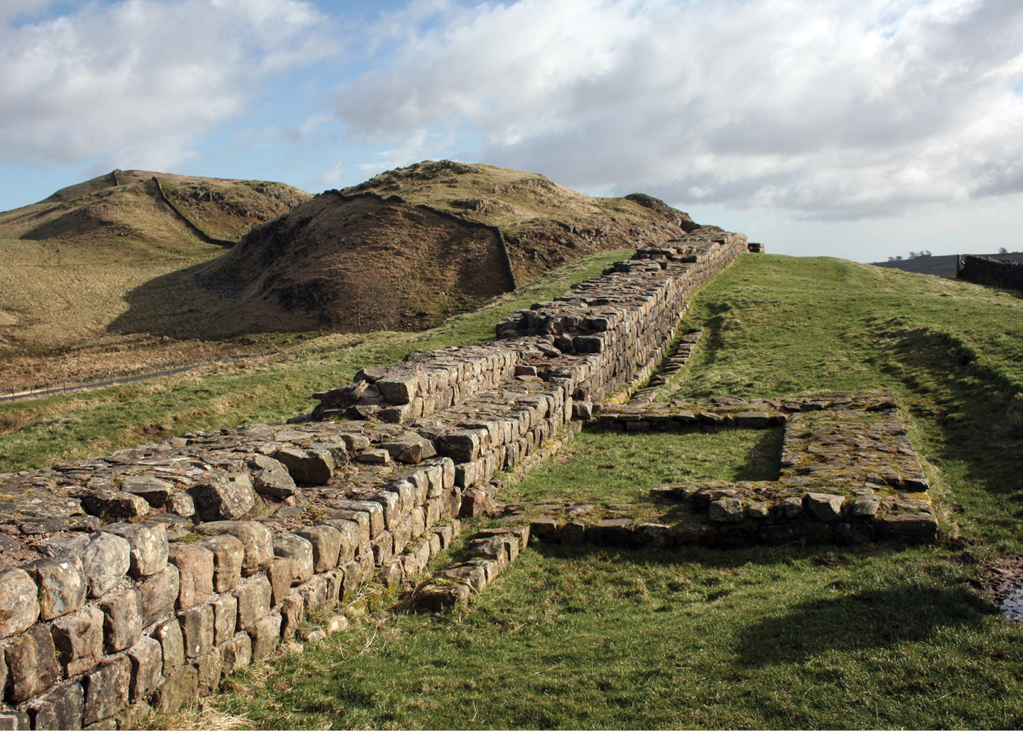 below Turret 41a on Hadrian’s Wall. Could this frontier system have been designed as a component of a counterinsurgency strategy?