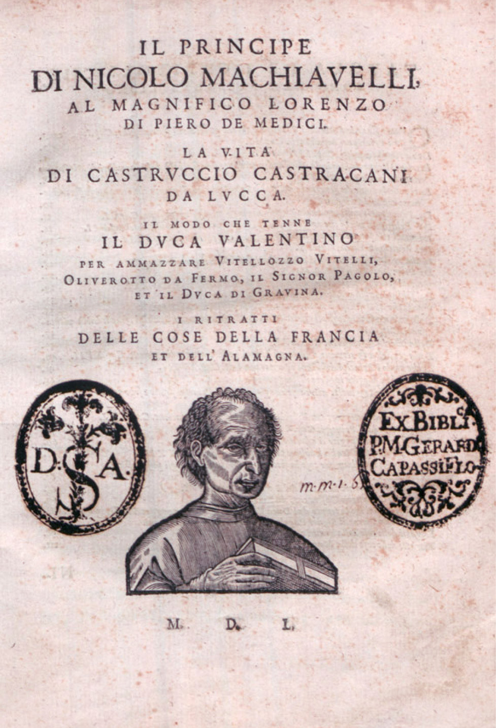 LEFT & ABOVE Machiavelli, the Renaissance political theorist, argued that ‘combat of champions’ was impossible where the vital interests of citizens were at stake.