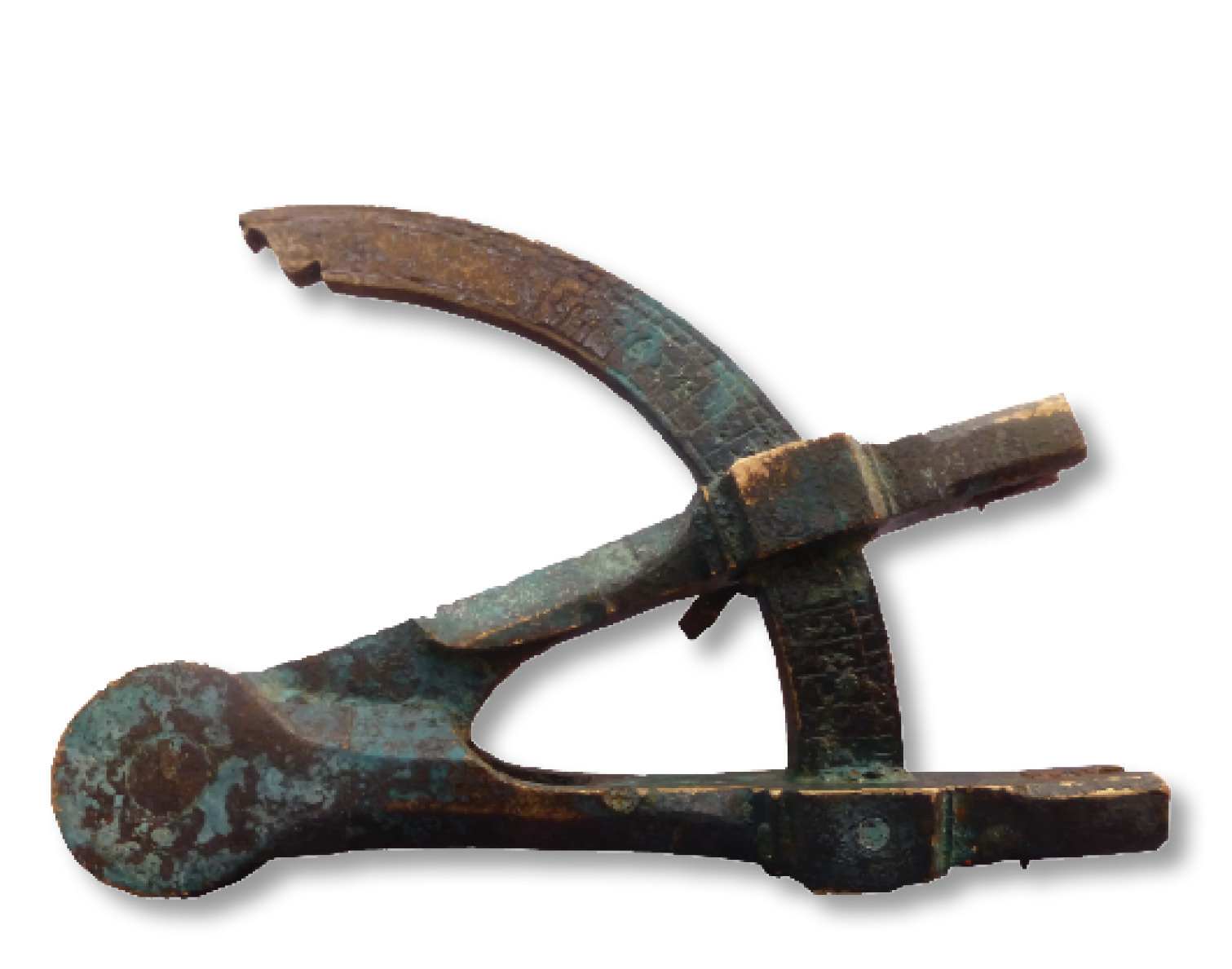 below Well-preserved dividers from the wreck of the London.