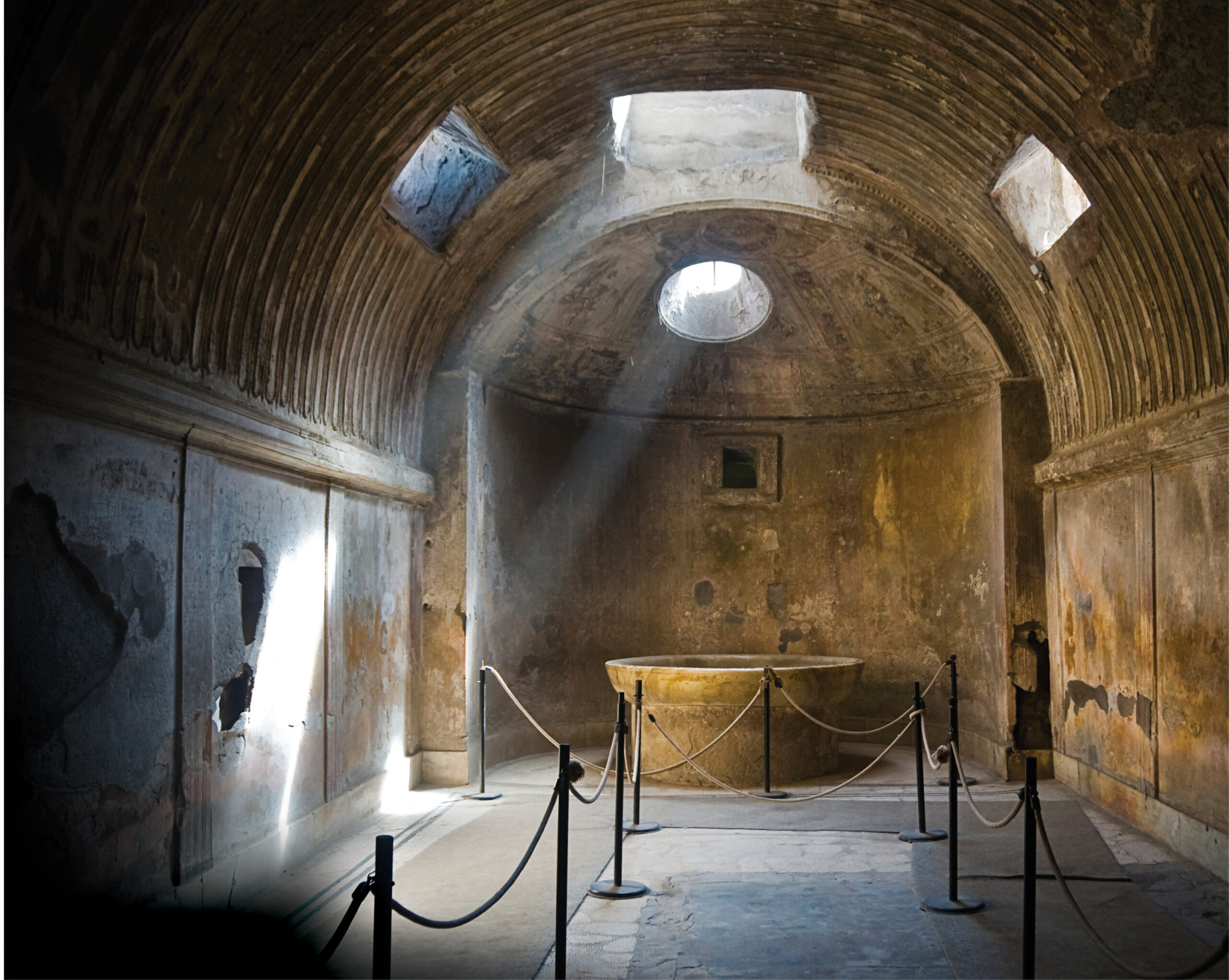 above Inside the Forum Baths at Pompeii. The ancient city is one of the most extraordinary archaeological sites in the world, but how is its director selected? Richard Hodges lets in some light on the process.