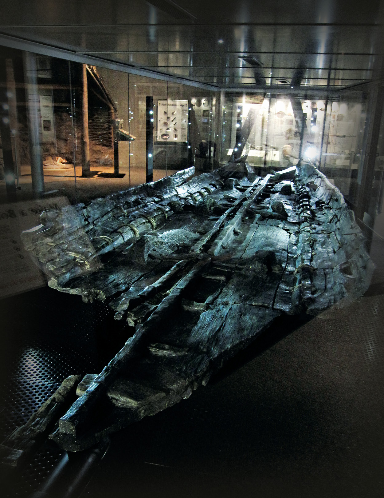 above Ten Bronze Age sewn boats have been found in England and Wales to-date; some, like Ferriby 1 and the Dover Boat (pictured), were clearly substantial vessels.