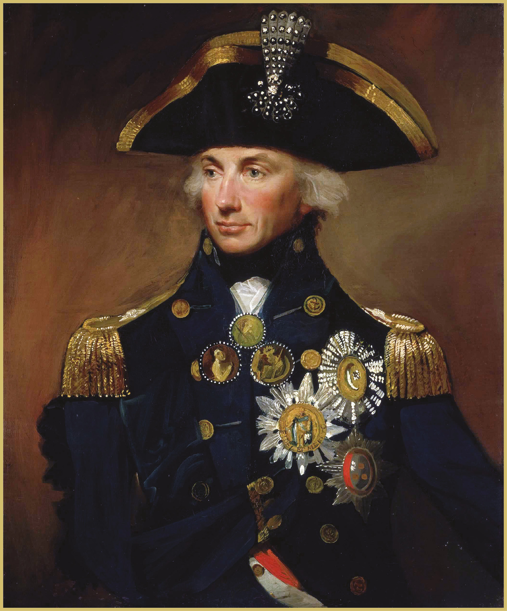 OPPOSITE Admiral Lord Horatio Nelson (1758-1805), painted in 1800.
