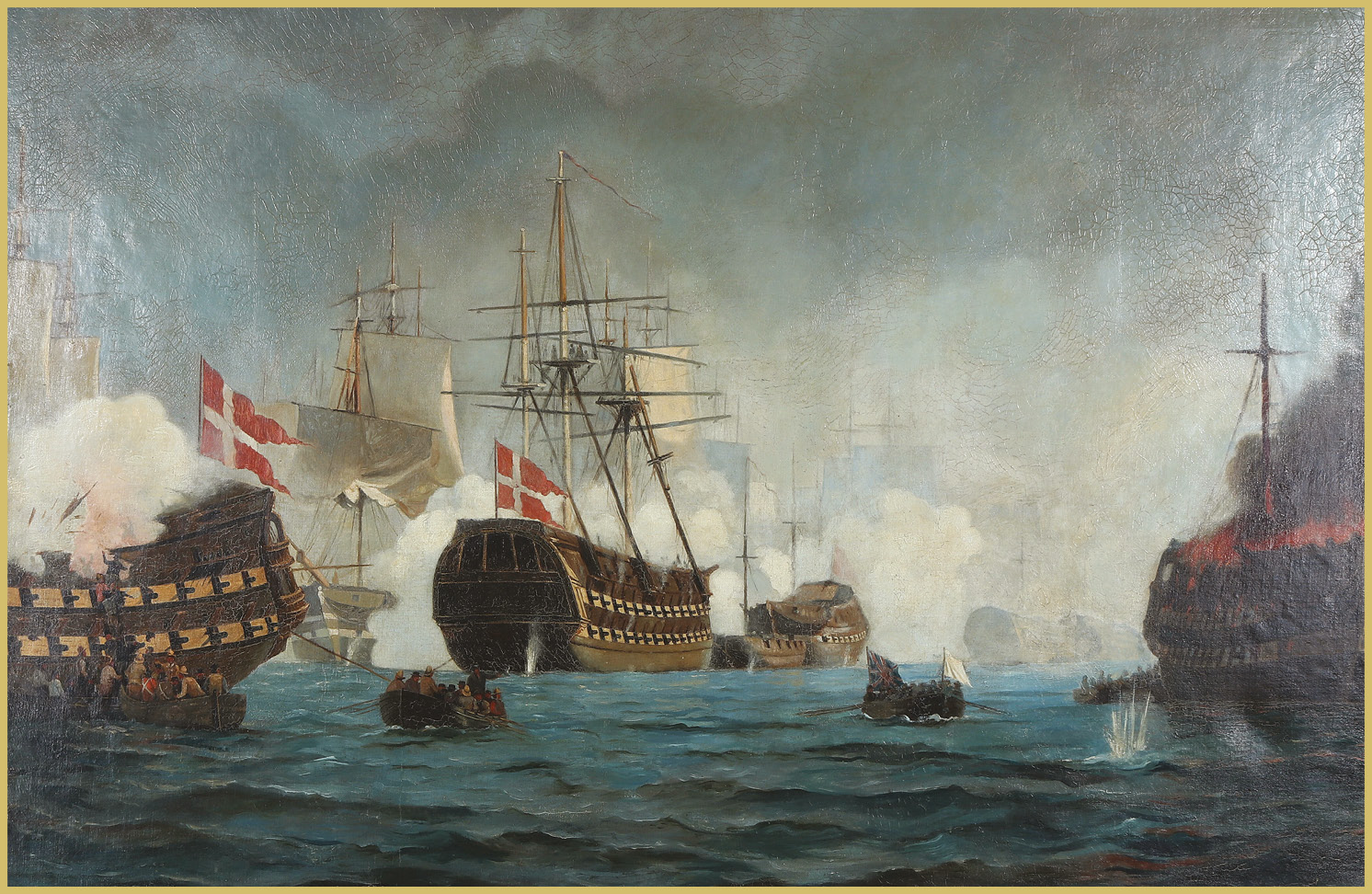 LEFT Nelson’s preference for engagement at the closest possible range was again evident at Copenhagen, where the Danish fleet was neutralised and Napoleon’s Baltic ‘Armed Neutrality’ broken up.