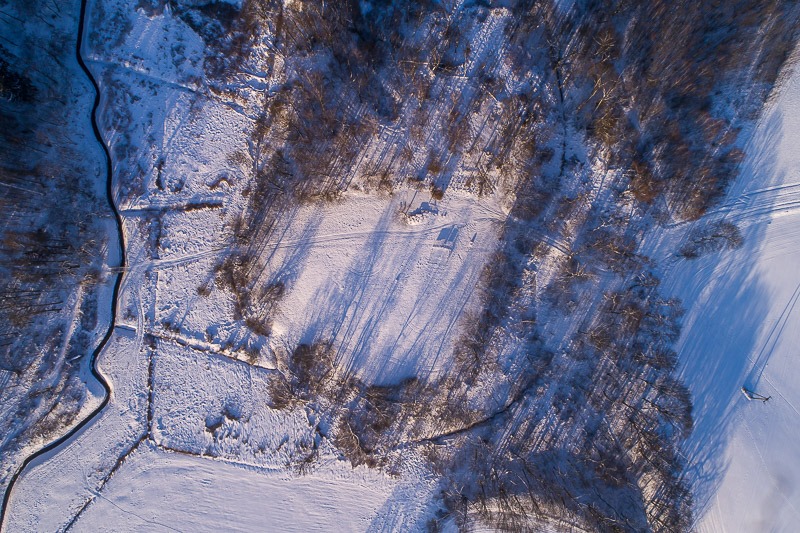 An aerial imaginary of Death Valley in January 2021. Image: D Frymark.