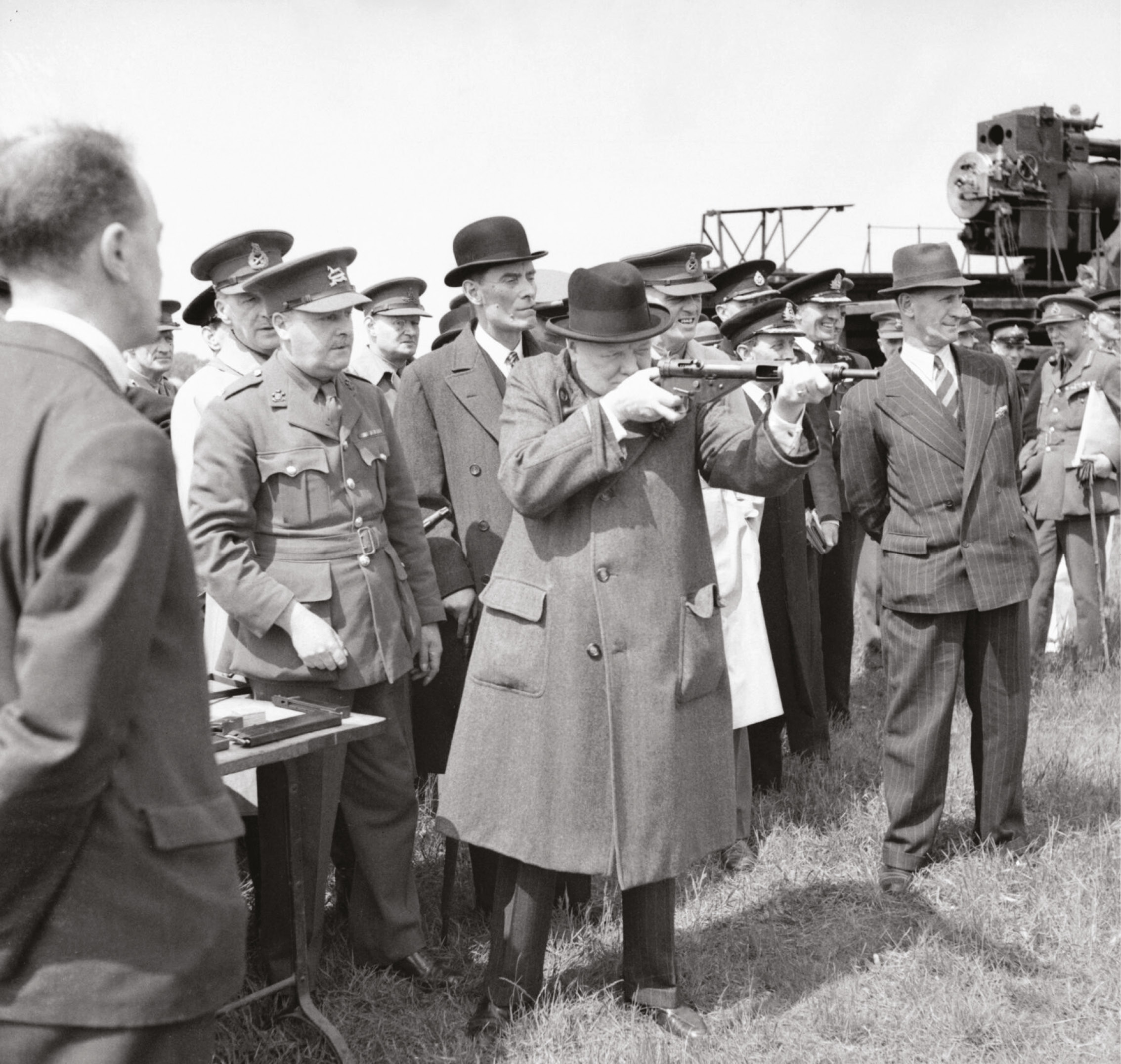 OPPOSITE Gunning for the generals. Churchill was a pretty ruthless purger not always with good reason.