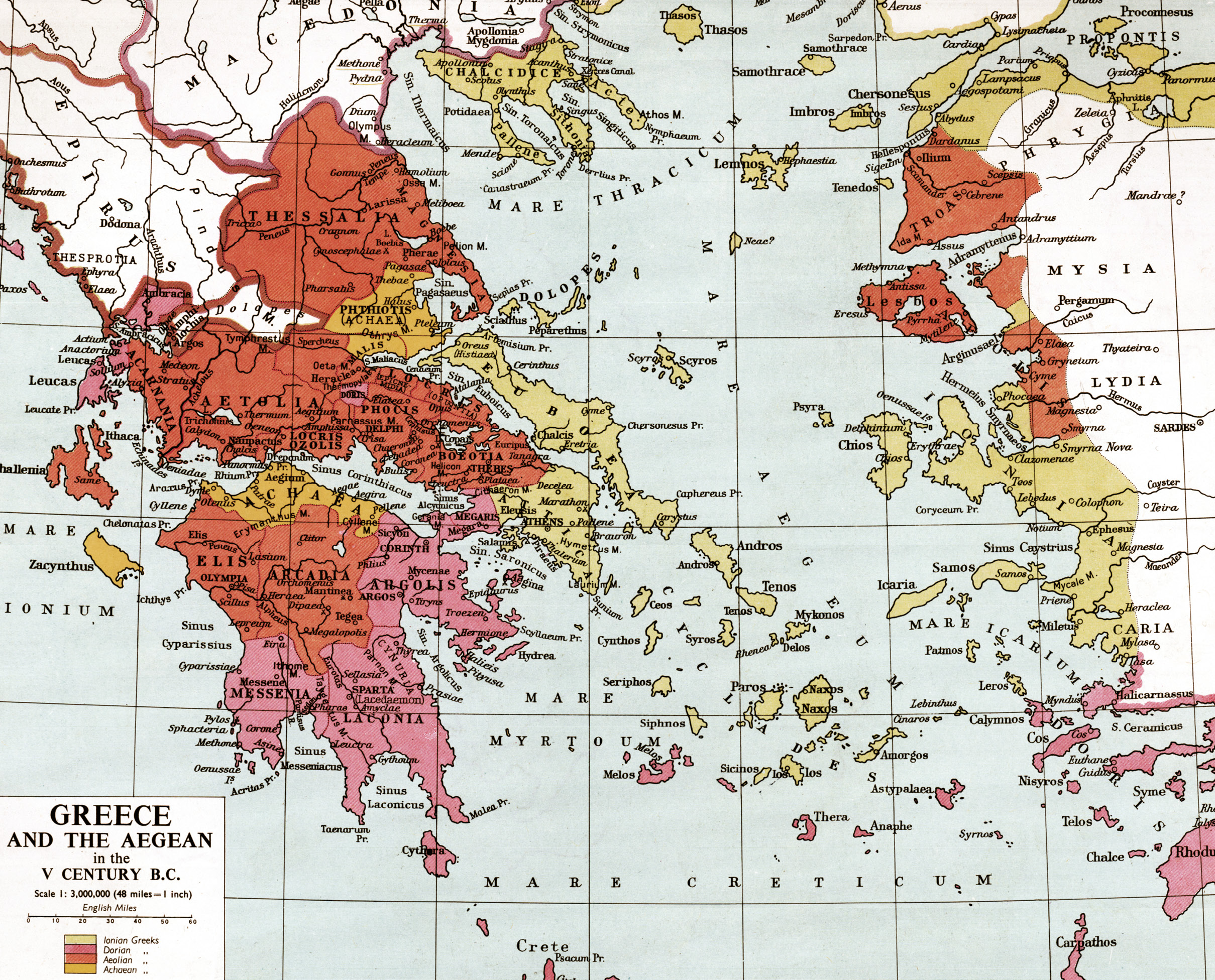 below Ancient Greece. Sparta controlled the southern Peloponnesian provinces of Laconia and Messenia, and sought hegemony across the rest of the Peloponnese, in order to isolate her main rival, Argos, and to secure the Isthmus of Corinth, the invasion route from the north.