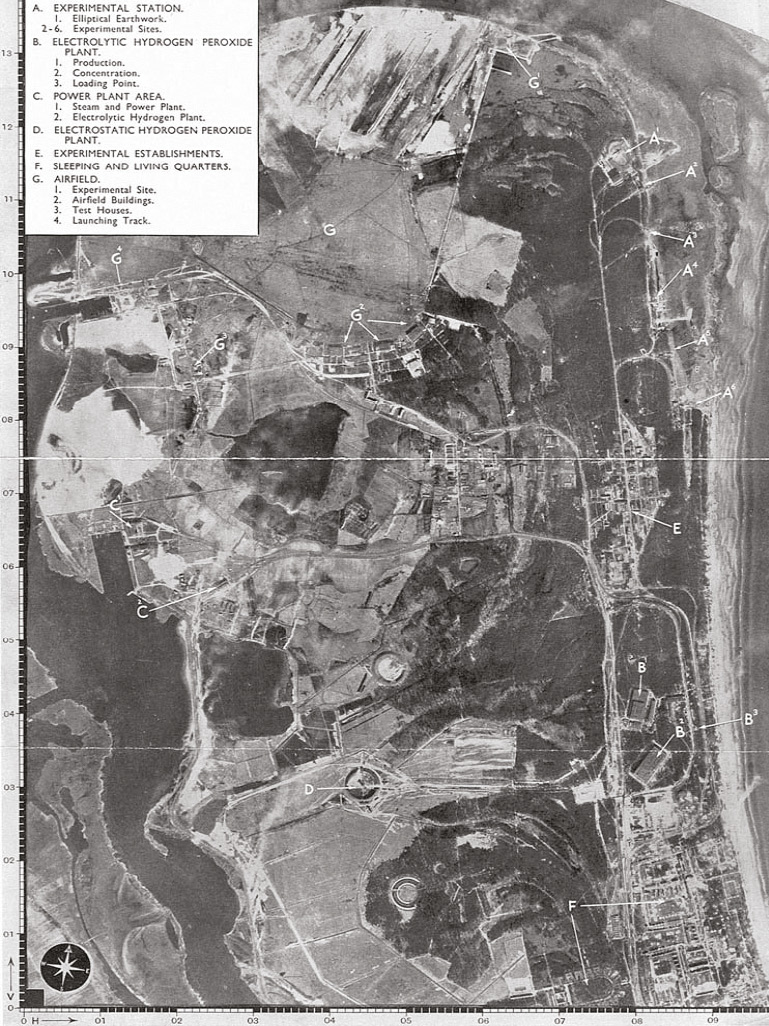LEFT A British plan for Operation Hydra, the critical Pathfinder raid on the rocket facilities at Peenemünde, which took place in August 1943.