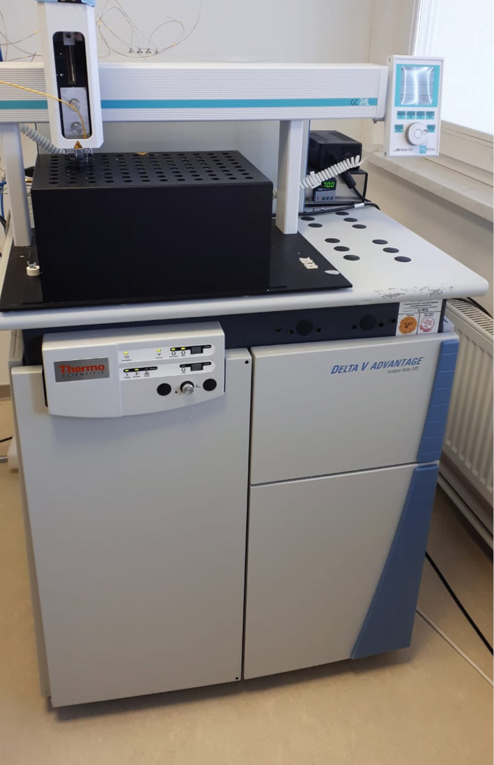 BELOW A mass spectrometer. This machine was used to generate isotope data from human tooth enamel samples found in Sri Lanka that demonstrated these individuals specialised in consuming rainforest resources.
