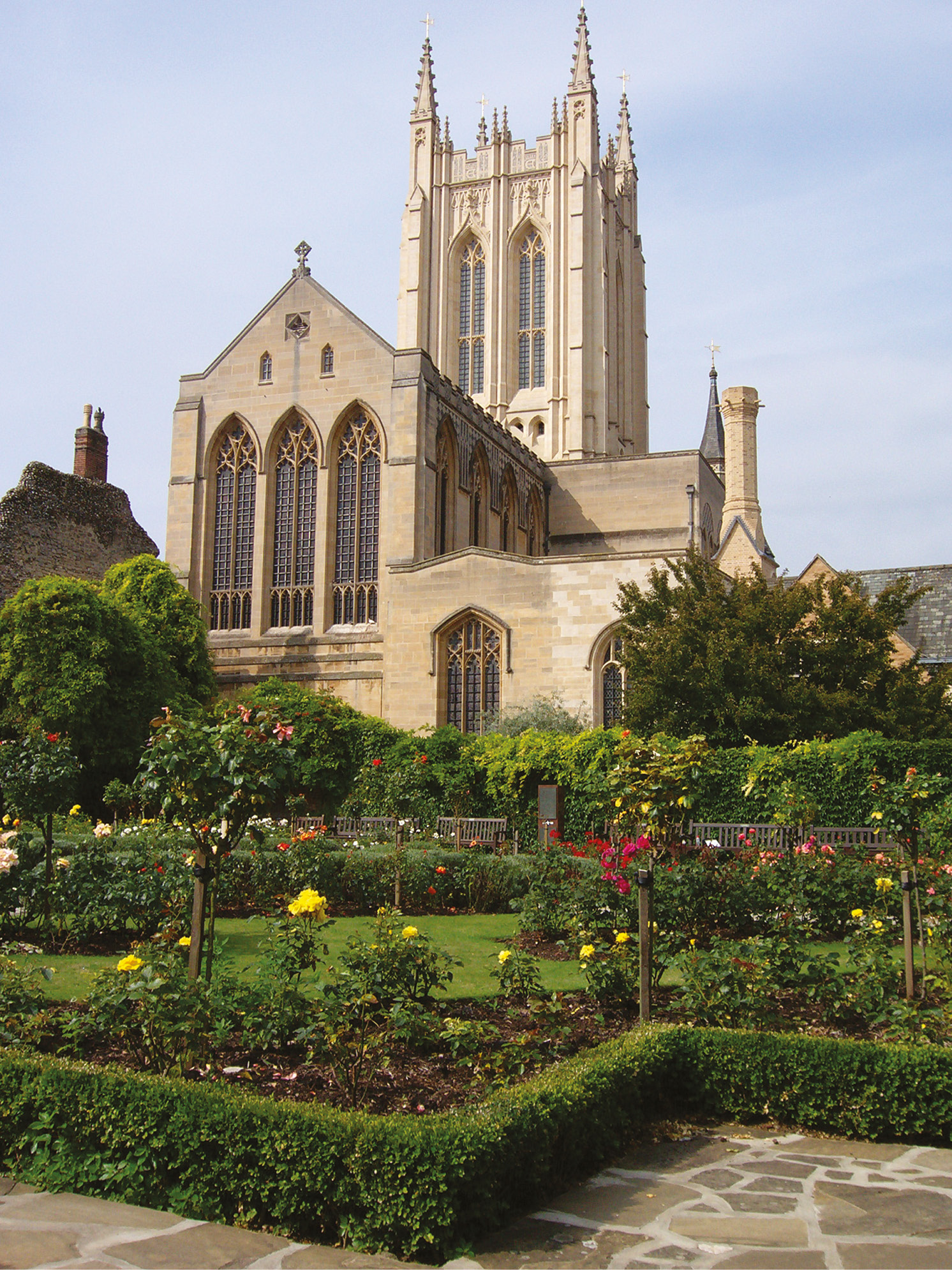 The Old English Rose Garden, Bury St Edmunds.