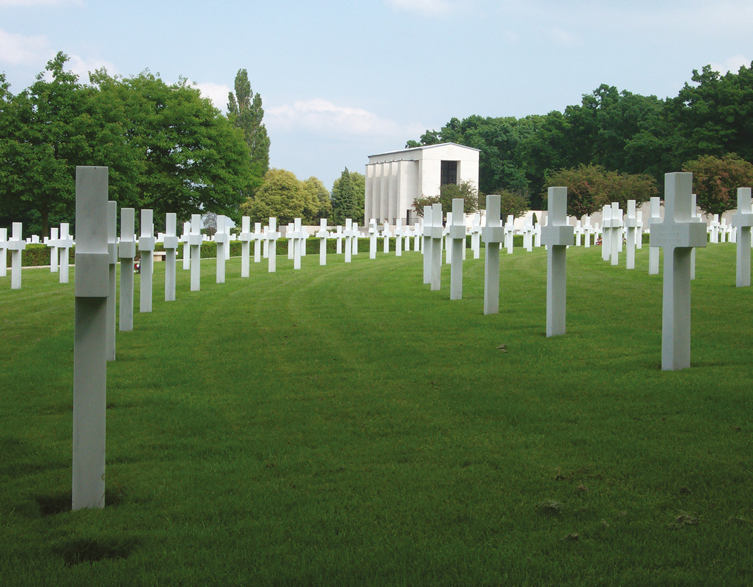 Madingley American Military Cemetery, Cambridgeshire.