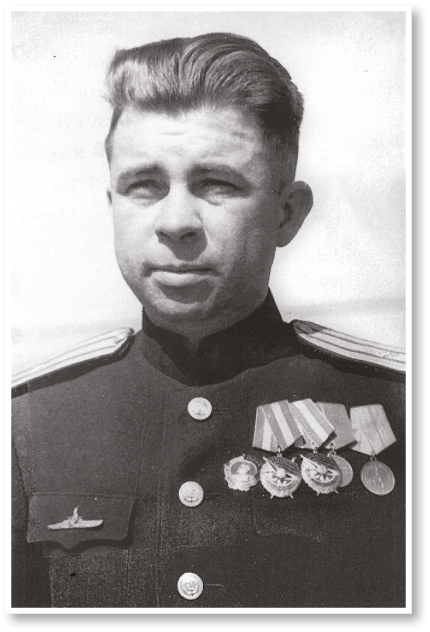 ABOVE Alexander Marinesko, commander of the Soviet submarine S-13.