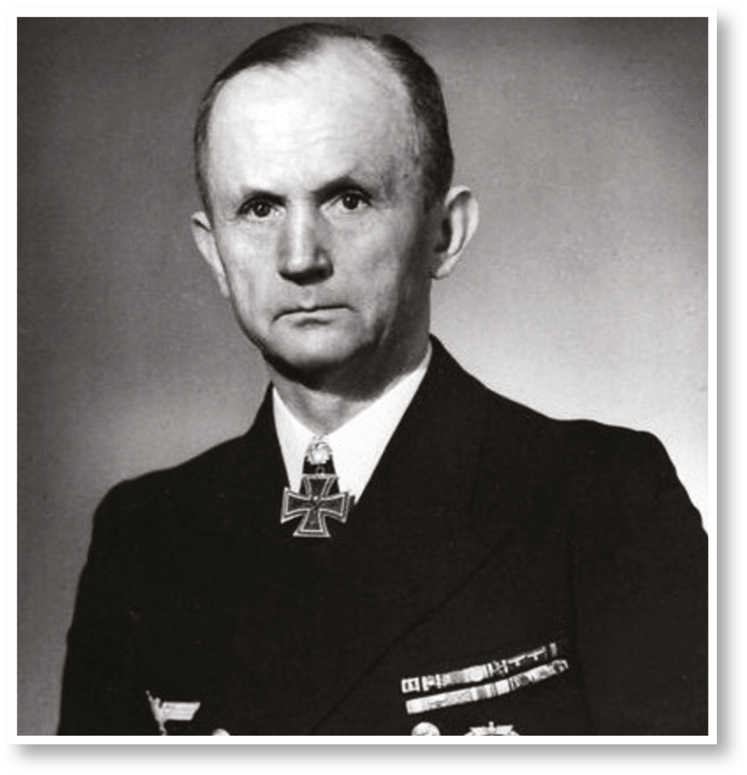 Gross Admiral Karl Doenitz [left] considered Operation Hannibal [below], the last major operation of the German Navy in the Second World War, a major success, despite disasters like the sinking of the Wilhelm Gustloff, General Steuben, and Goya. Indeed, the operation rescued more than two million people.