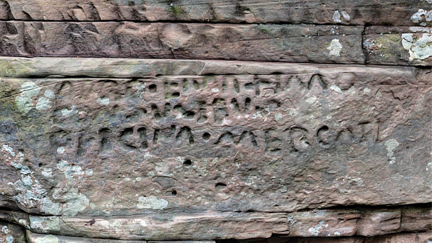 left One of the inscriptions contains vital dating evidence, naming two consuls, which allowed the researchers to pin down at least this phase of quarrying to AD 207.