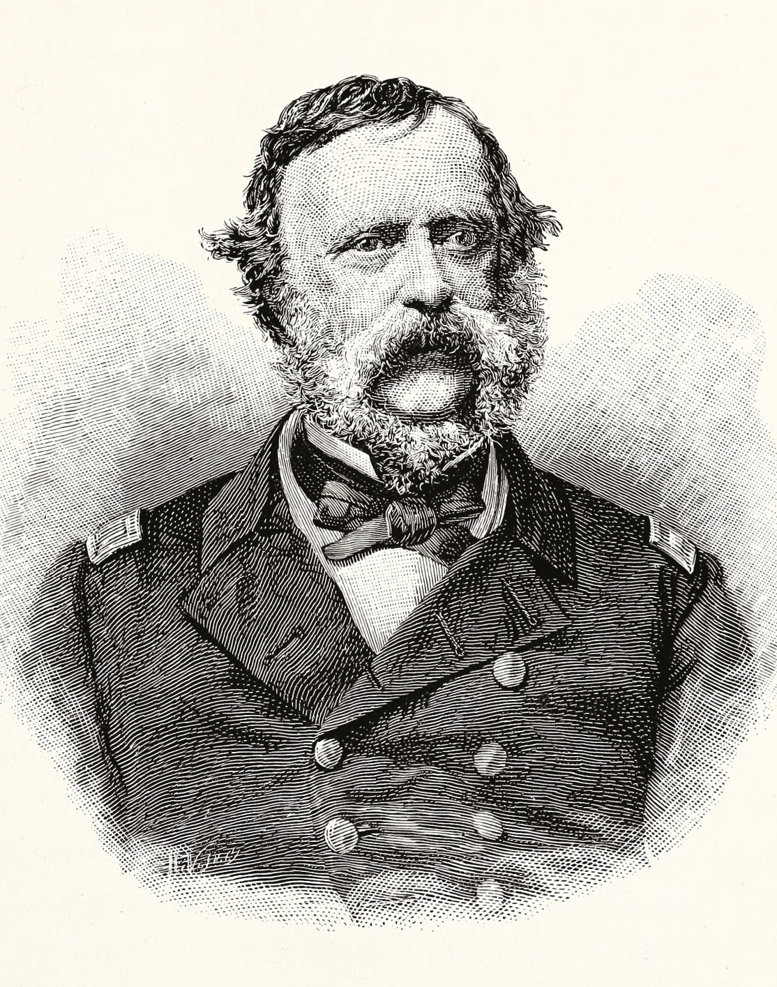 The opponents: [BELOW LEFT] Rear Admiral Samuel Francis Du Pont (1803-1865) and [BELOW RIGHT] General Pierre Gustave Toutant-Beauregard (1818-1893).