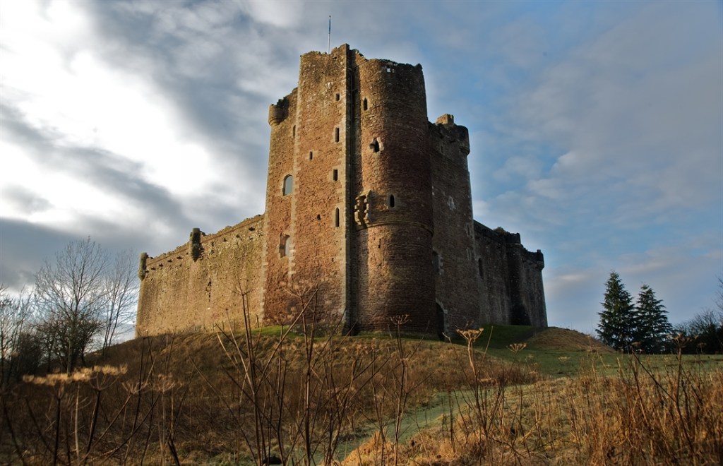 A special access corridor has now been put in place for visitors to Doune Castle. Image: VisitScotland.
