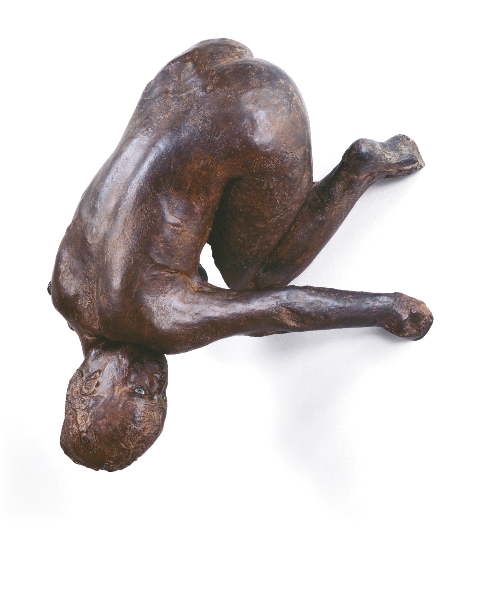 below Kiki Smith, Lilith. Bronze and coloured glass; USA, 1994. Size: 80 x 68.6 x 44.5cm