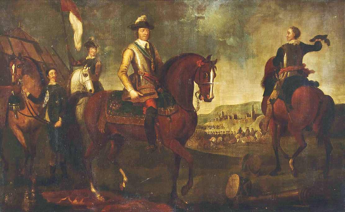 right Oliver Cromwell at the Battle of Worcester. Detail from a 17th- century painting by an unknown artist. The 1651 battle dramatically widened animosity between the Rump Parliament and the army.