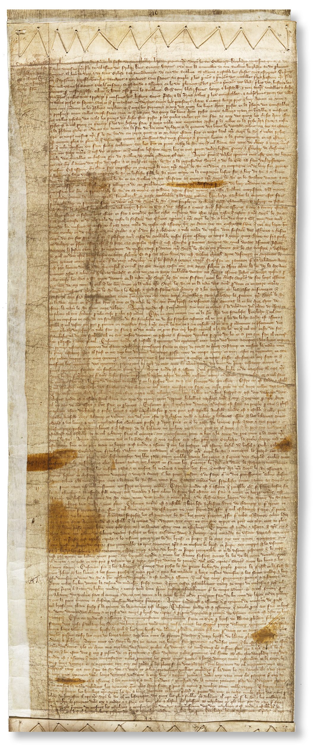 below The original Treason Act, written into law under Edward III in 1352.