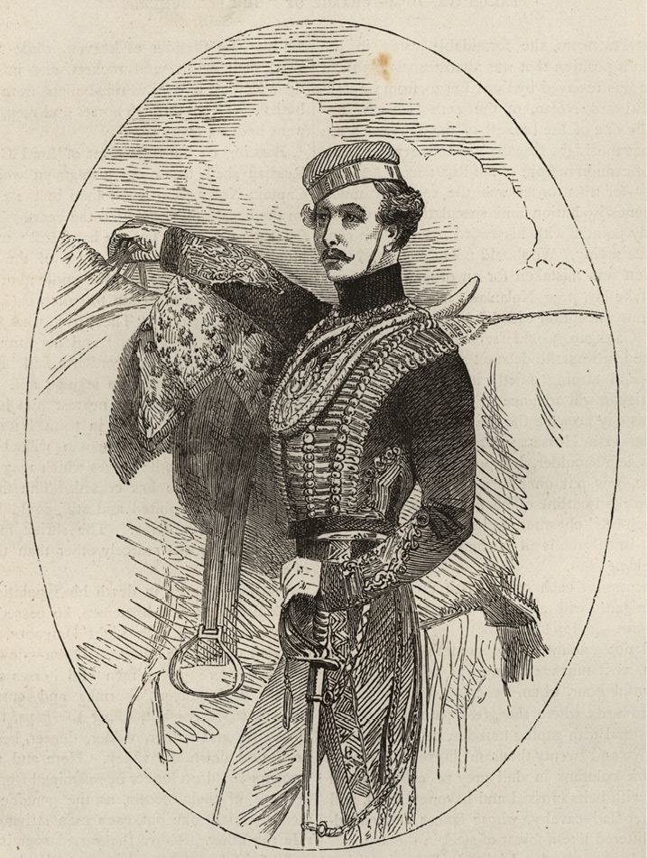 ABOVE Captain Louis Nolan, Raglan’s ADC, who delivered the fatal order and was then killed at the beginning of the Charge.