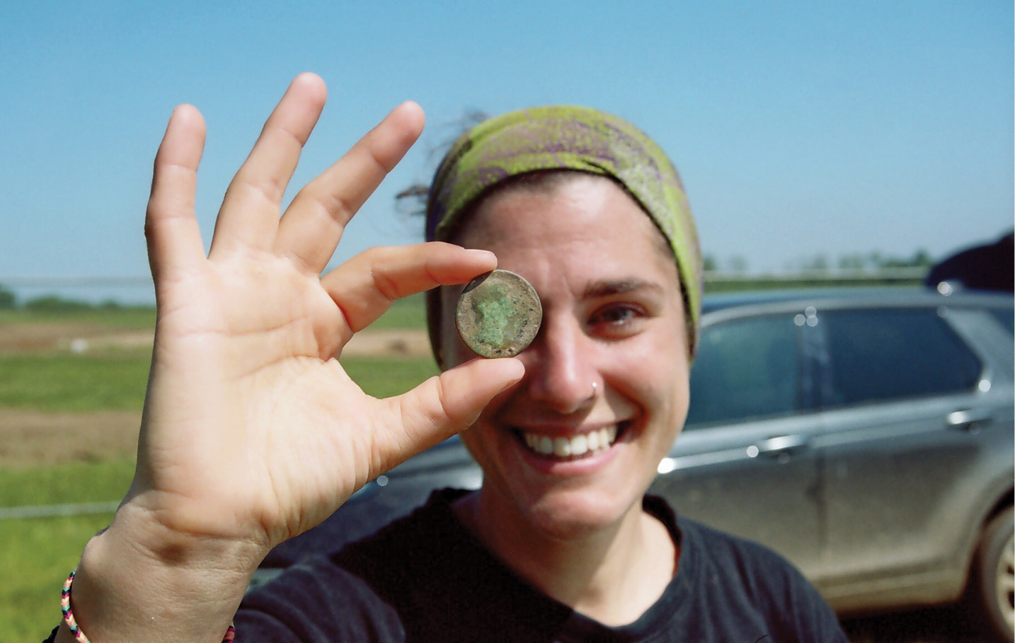 below Only a few coins were recovered from the Avenue; all were 1st to 2nd century in date.