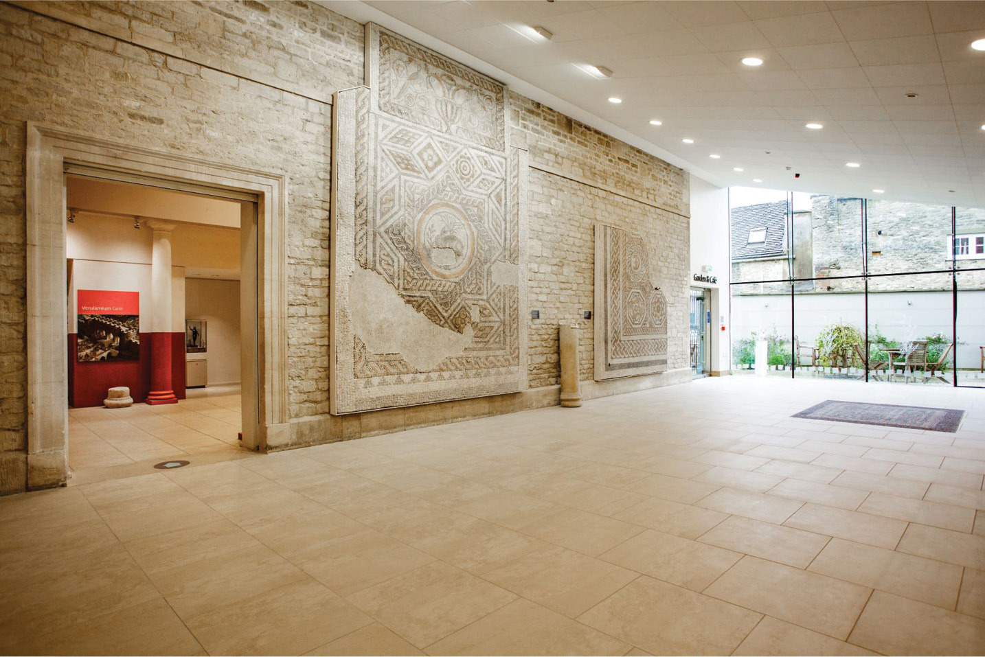 left Roman Cirencester was Britannia’s second-largest town. Its status is reflected in the numerous ornate mosaics that have been excavated there over the years, many of them now displayed at the Corinium Museum.
