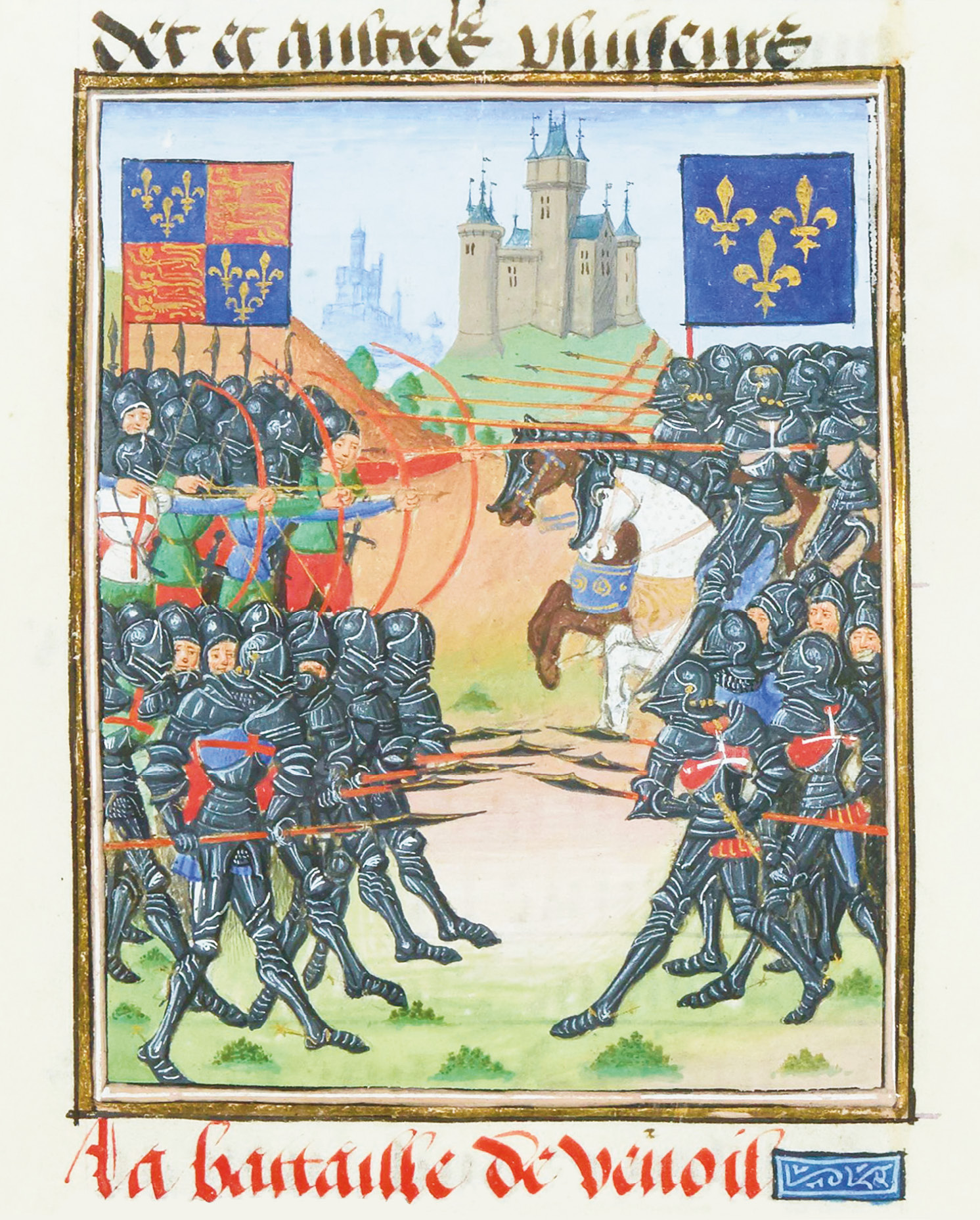 right The Scots would themselves meet defeat at the Battle of Verneuil, often described as a ‘second Agincourt’, on 17 August 1424.