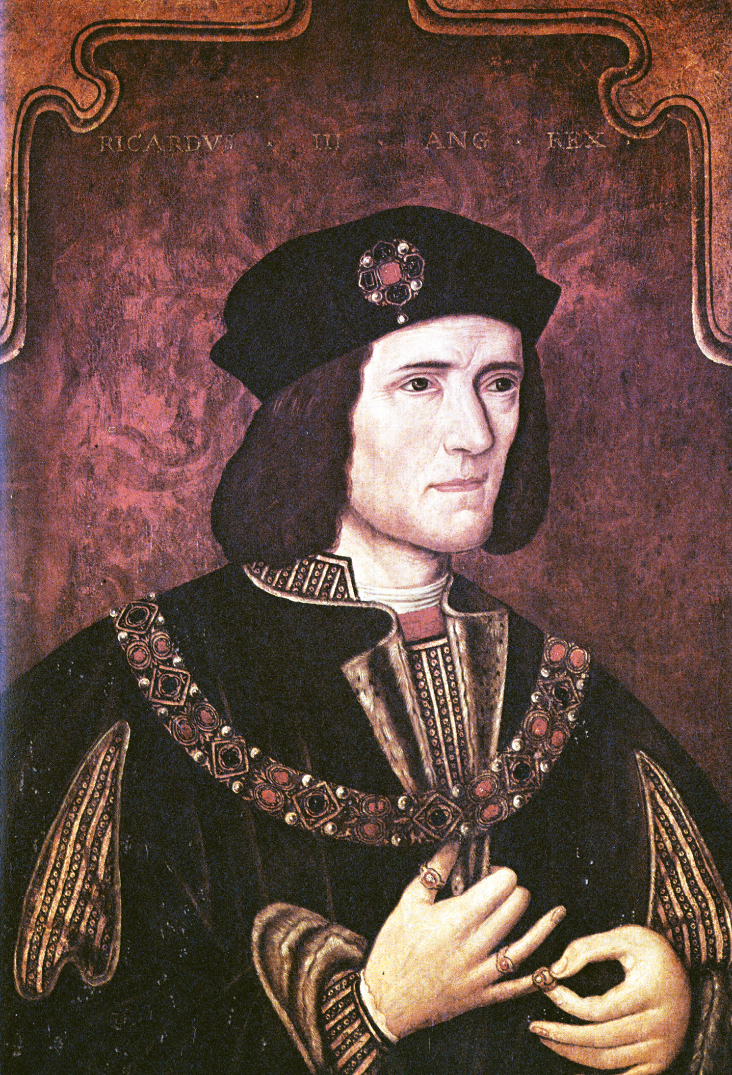ABOVE King Richard III, who ruled from 1483 to 1485.